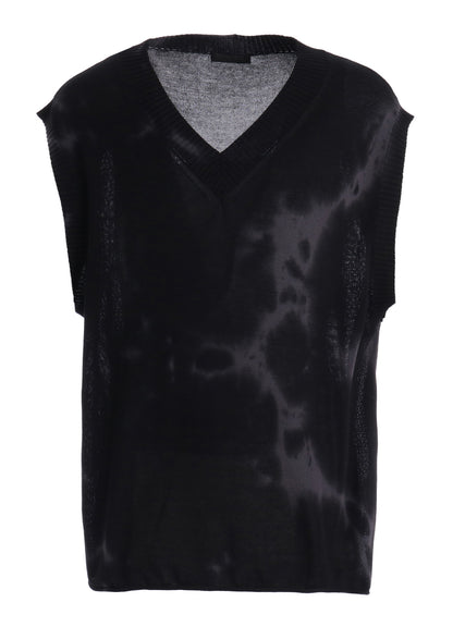 CHUSEN-DYED COMPACT TWIST VEST