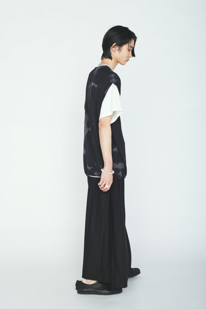 CHUSEN-DYED COMPACT TWIST VEST