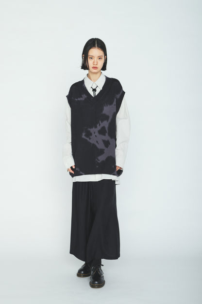 CHUSEN-DYED COMPACT TWIST VEST