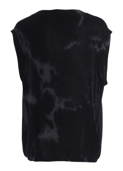 CHUSEN-DYED COMPACT TWIST VEST