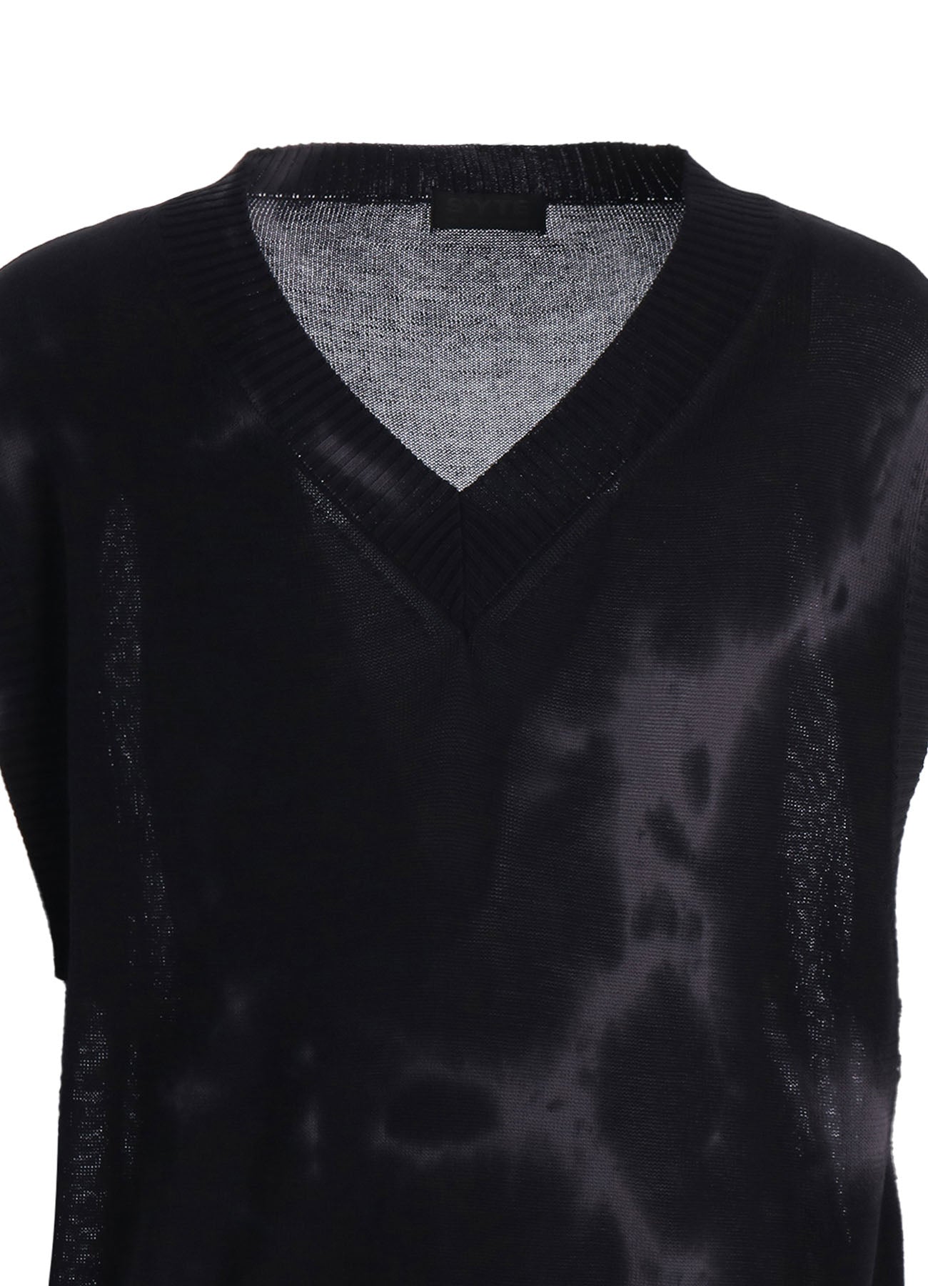 CHUSEN-DYED COMPACT TWIST VEST