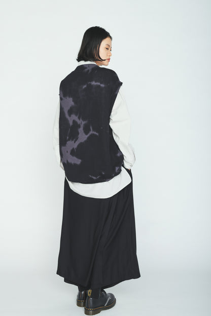 CHUSEN-DYED COMPACT TWIST VEST