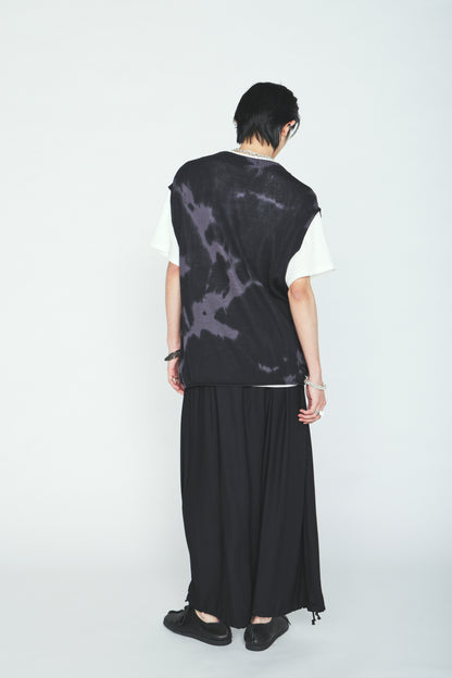 CHUSEN-DYED COMPACT TWIST VEST