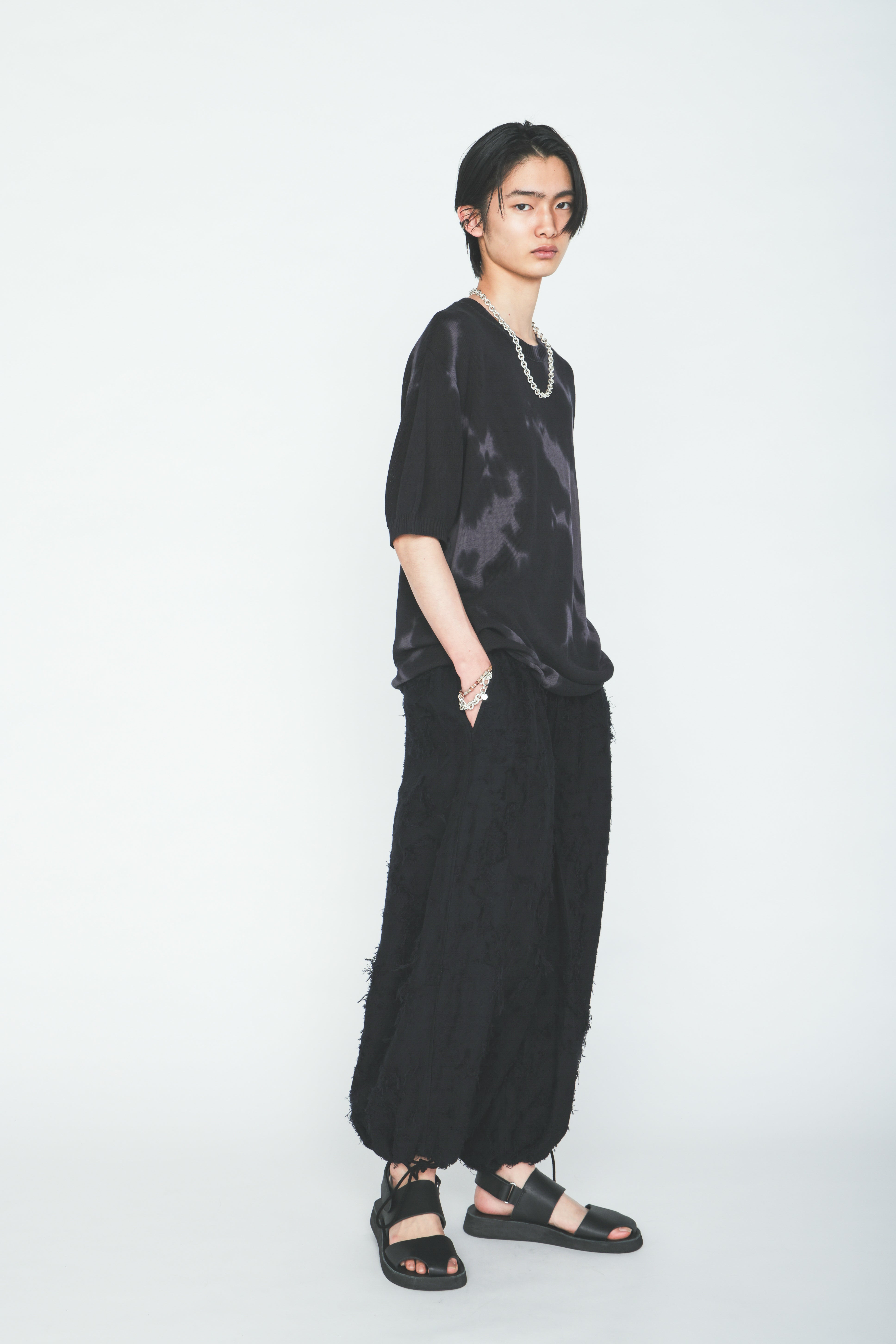 CHUSEN-DYED COMPACT TWIST PULLOVER – THE SHOP YOHJI YAMAMOTO