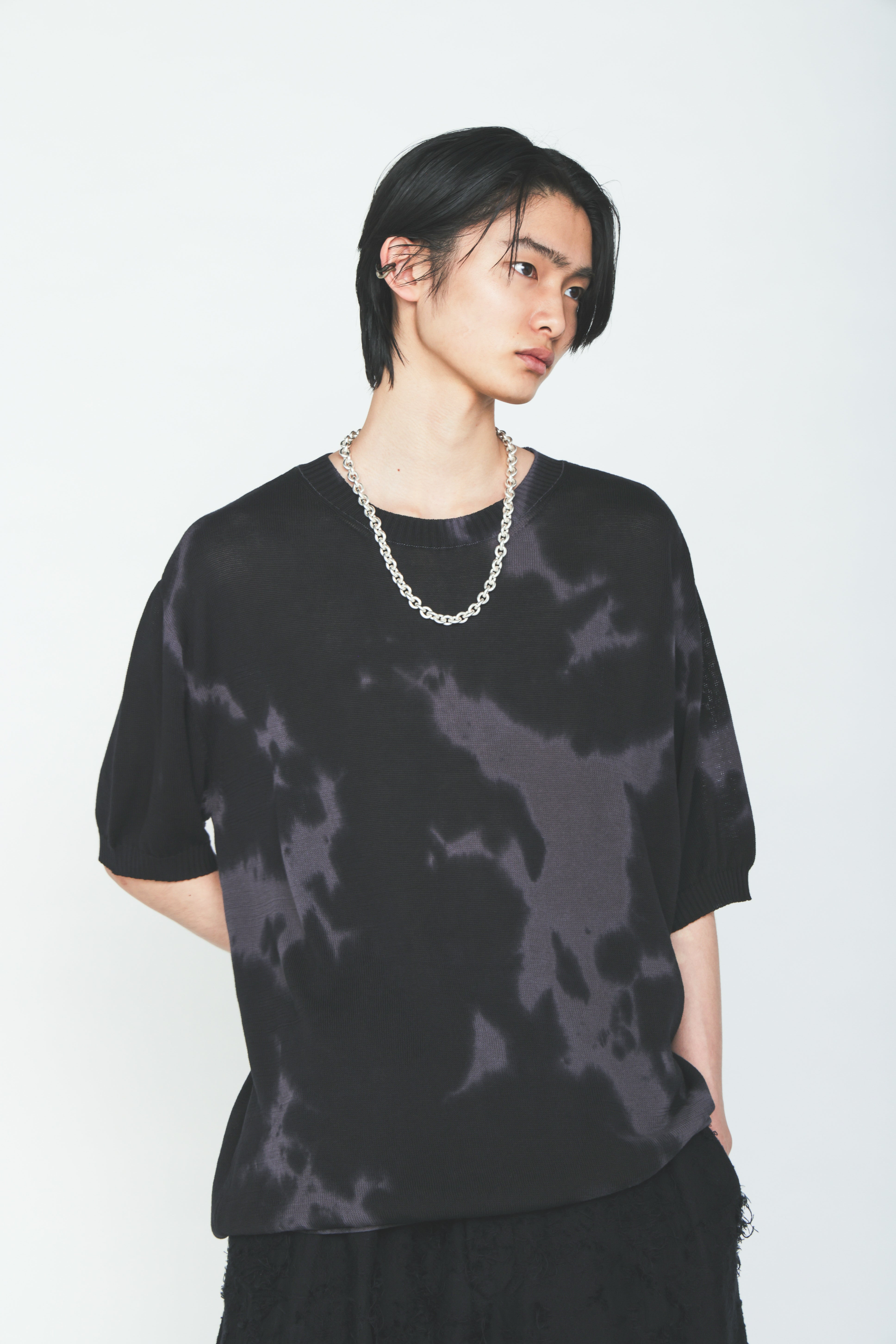 CHUSEN-DYED COMPACT TWIST PULLOVER – THE SHOP YOHJI YAMAMOTO