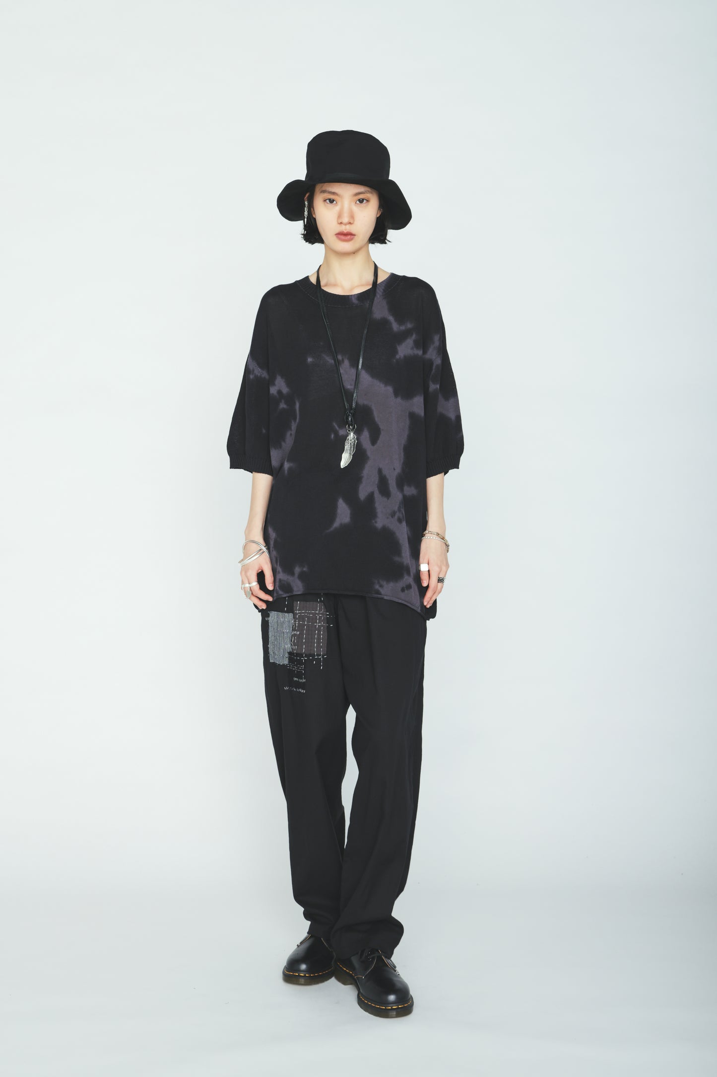 CHUSEN-DYED COMPACT TWIST PULLOVER