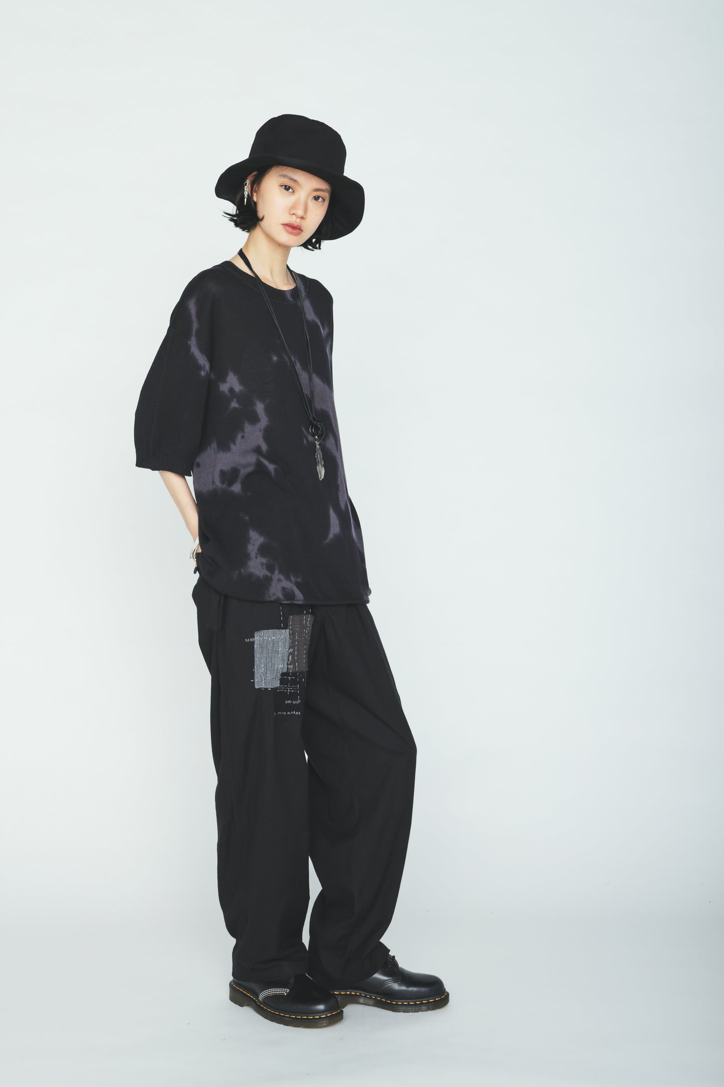 CHUSEN-DYED COMPACT TWIST PULLOVER