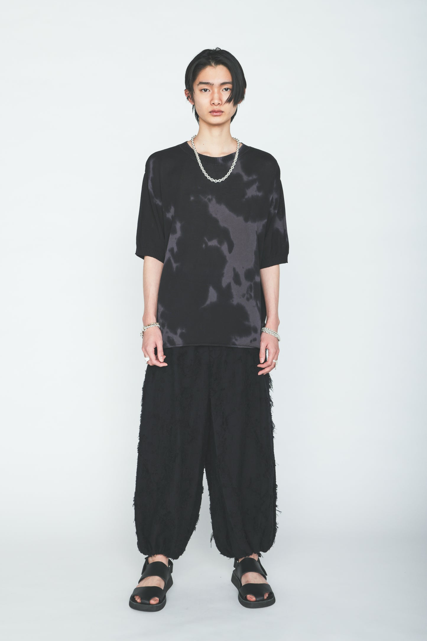 CHUSEN-DYED COMPACT TWIST PULLOVER