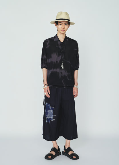 CHUSEN-DYED COMPACT TWIST POLO SHIRT