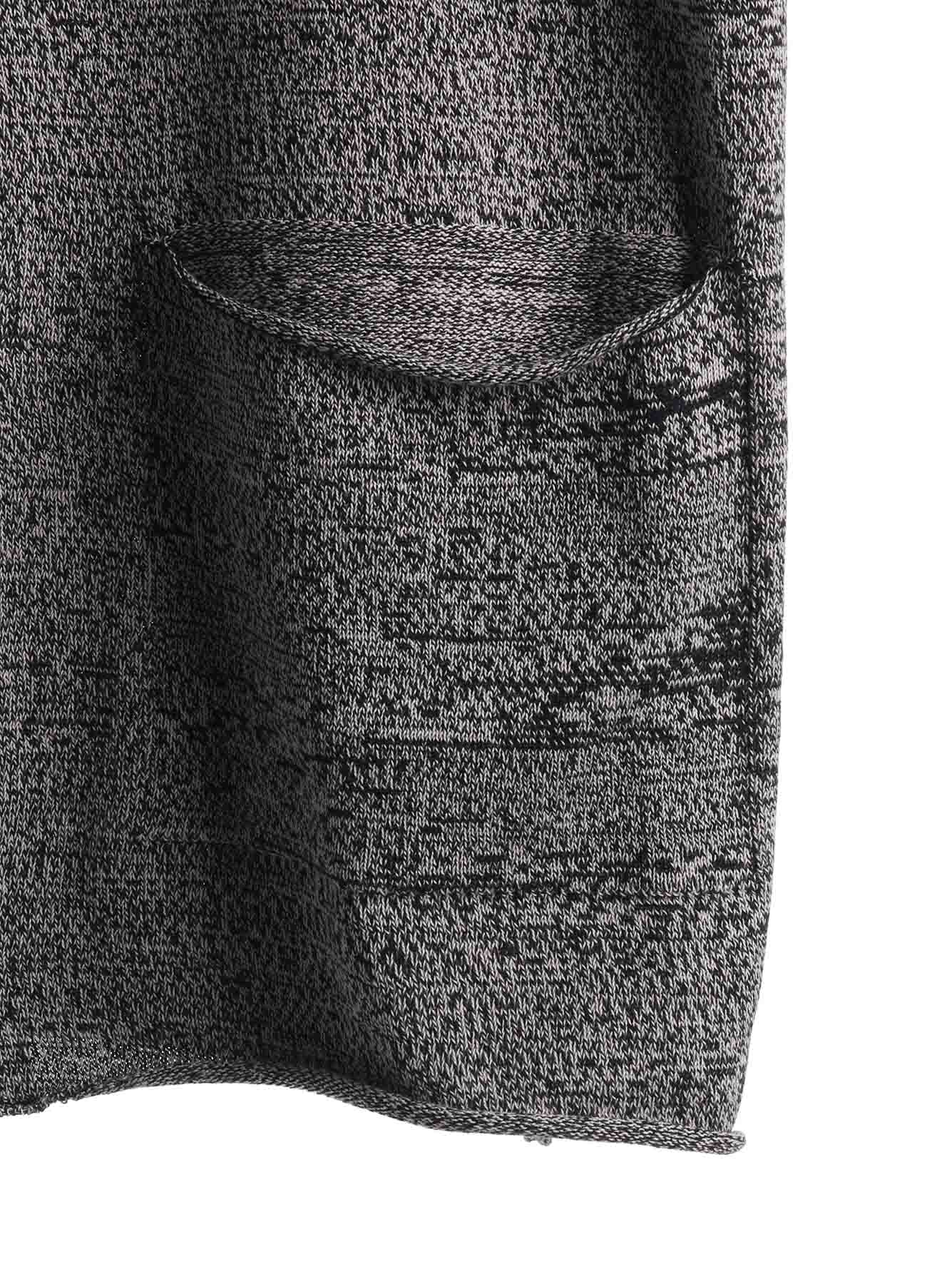 COTTON SUVIN GOLD KNIT CARDIGAN