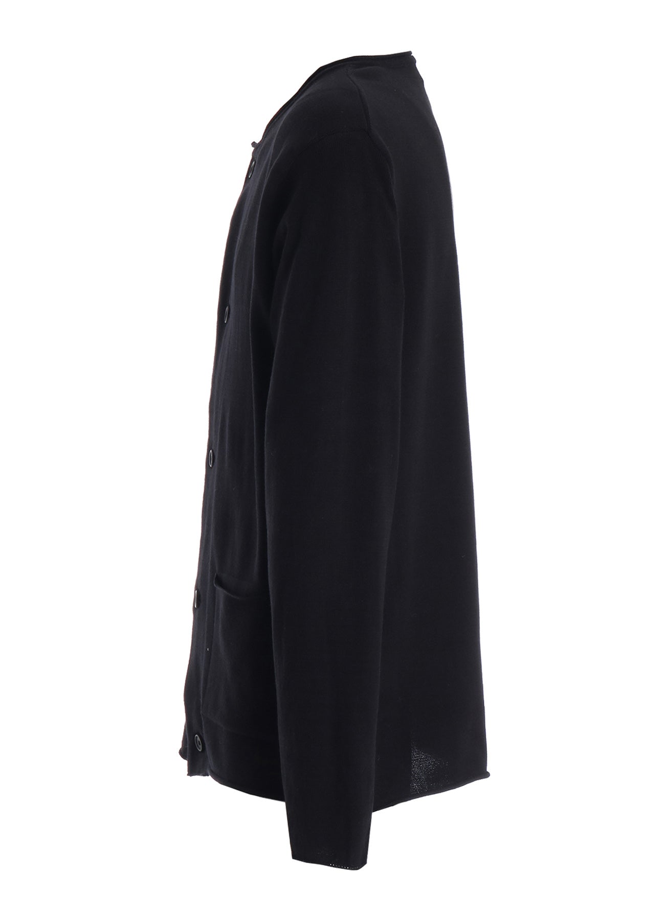 COTTON SUVIN GOLD KNIT CARDIGAN