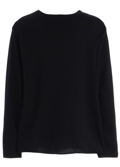 COTTON SUVIN GOLD KNIT CARDIGAN