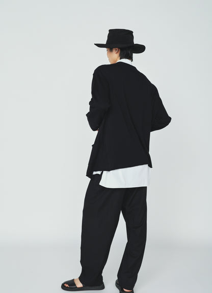 COTTON SUVIN GOLD KNIT CARDIGAN