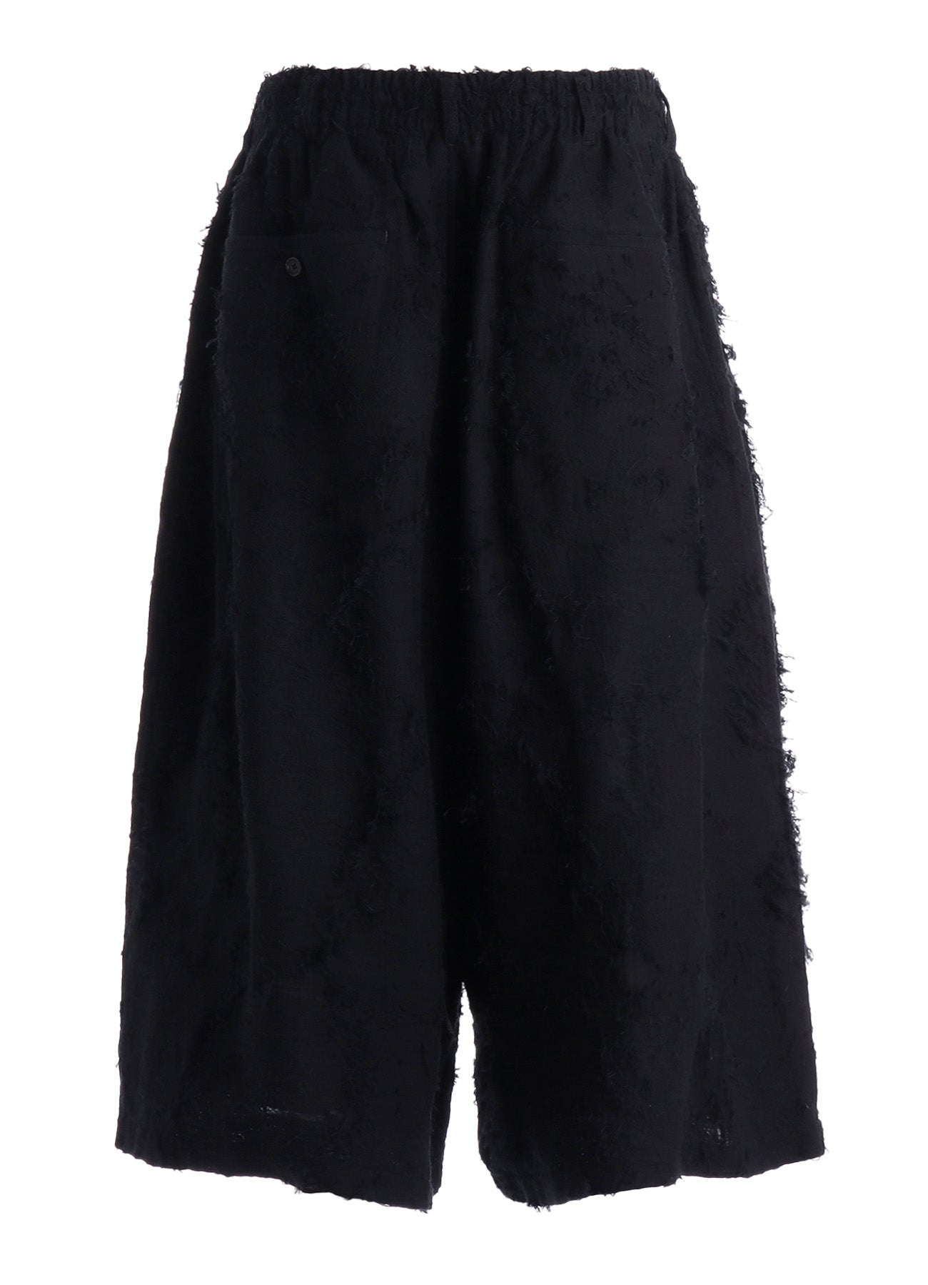 COTTON BOTANICAL SHEER JACQUARD CULOTTE PANTS
