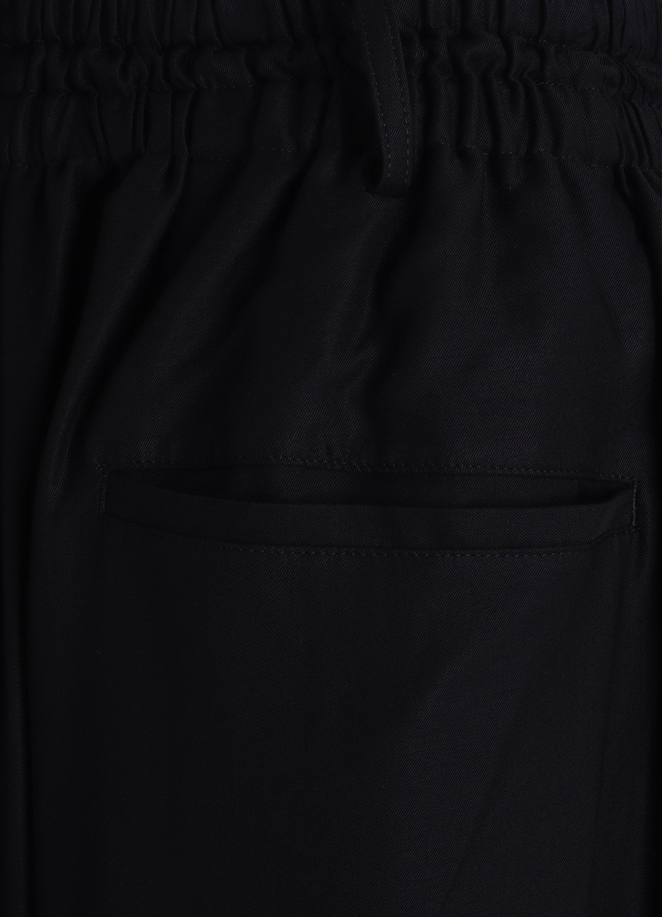 RAYON TWILL SKULL EMBROIDERY CULOTTE PANTS