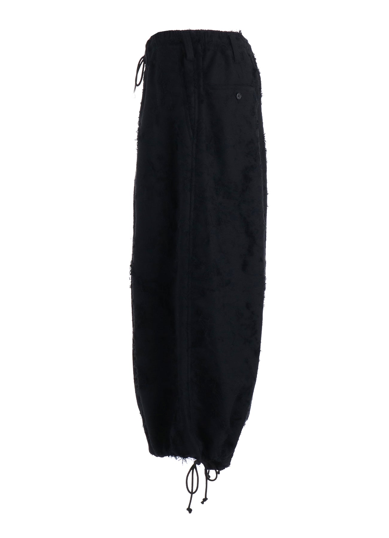 COTTON BOTANICAL SHEER JACQUARD HAKAMA BALLOON PANTS