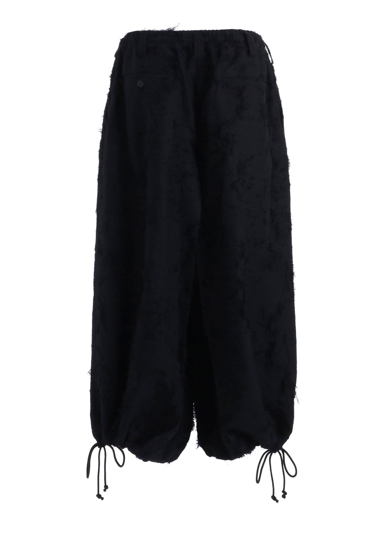 COTTON BOTANICAL SHEER JACQUARD HAKAMA BALLOON PANTS