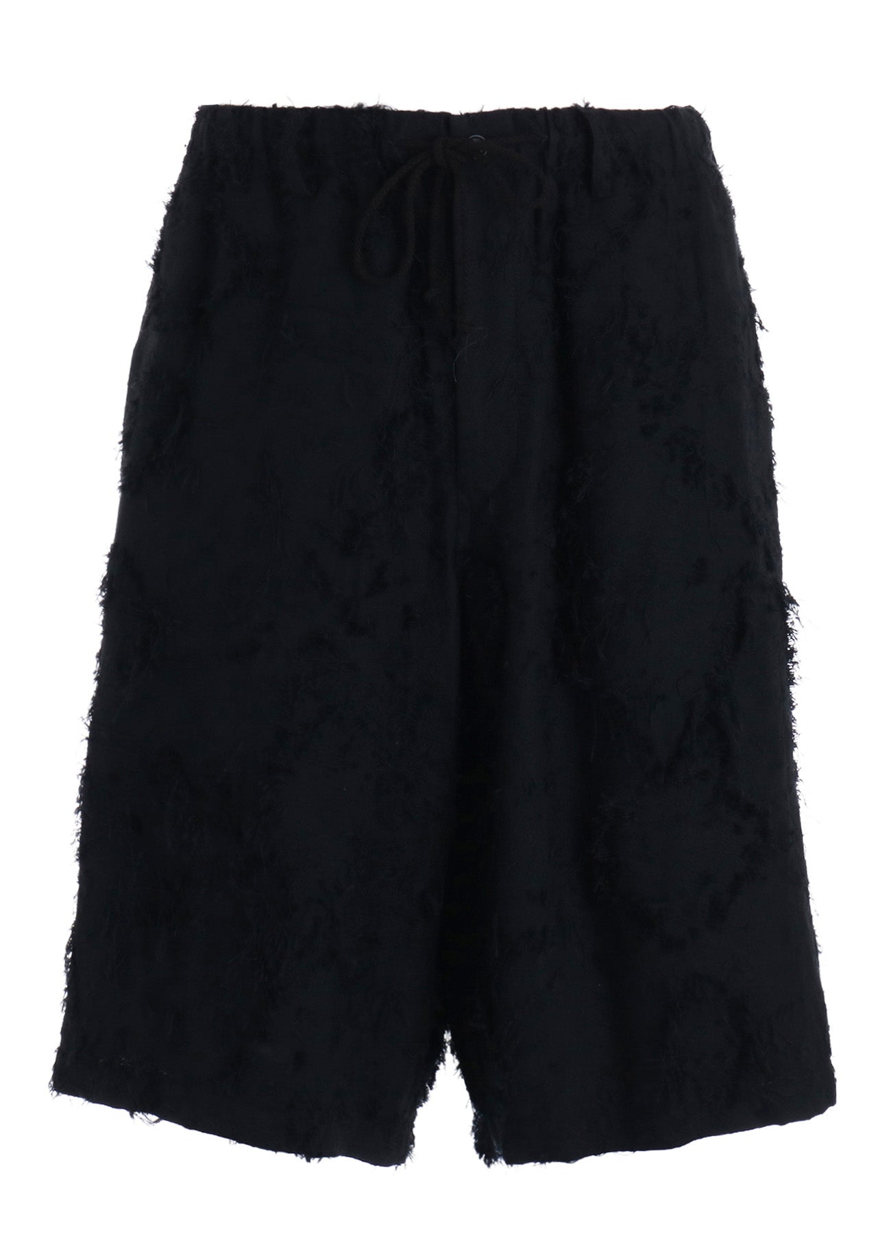 COTTON BOTANICAL SHEER JACQUARD SHORT PANTS