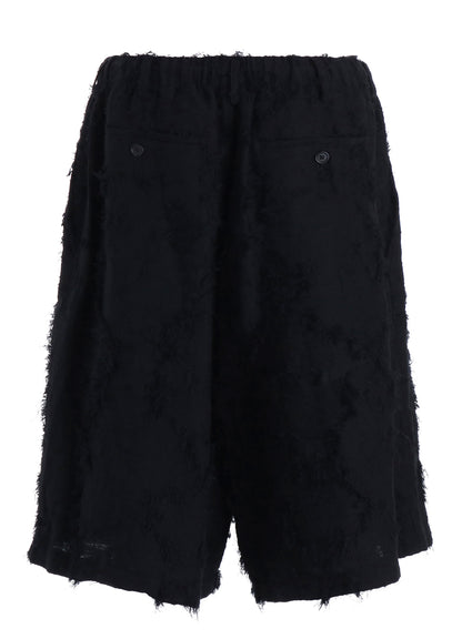 COTTON BOTANICAL SHEER JACQUARD SHORT PANTS