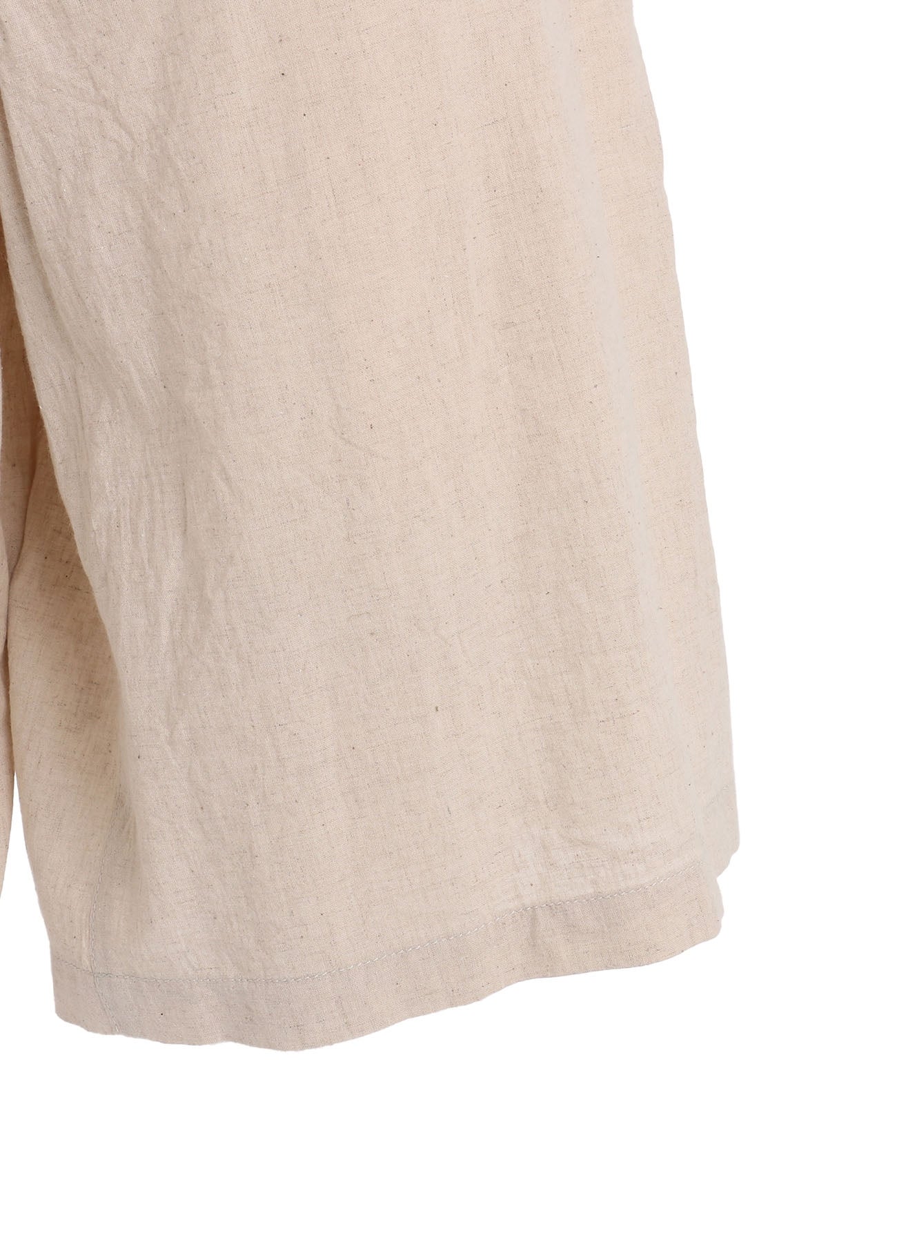 Cotton-Linen Poplin HALF PANTS