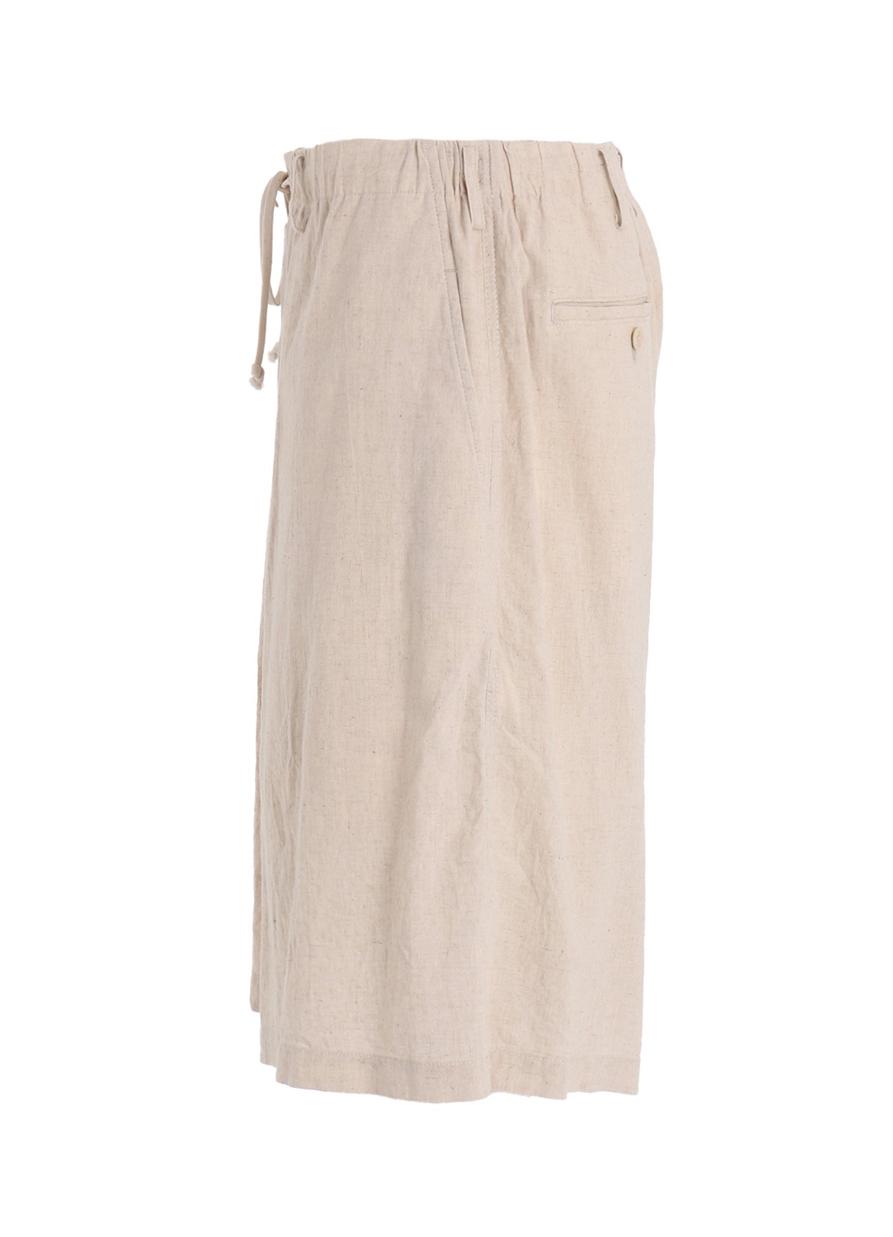 Cotton-Linen Poplin HALF PANTS