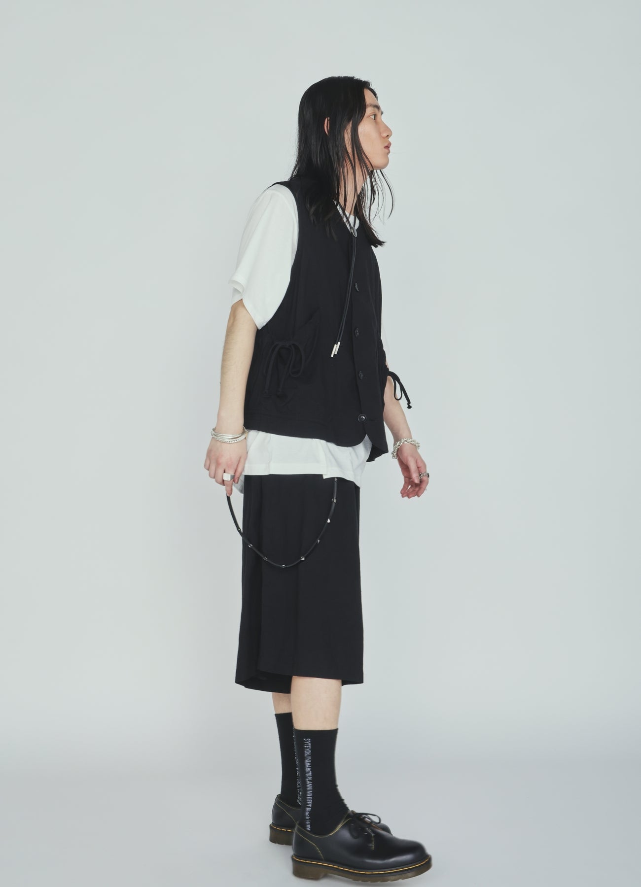 Cotton-Linen Poplin HALF PANTS