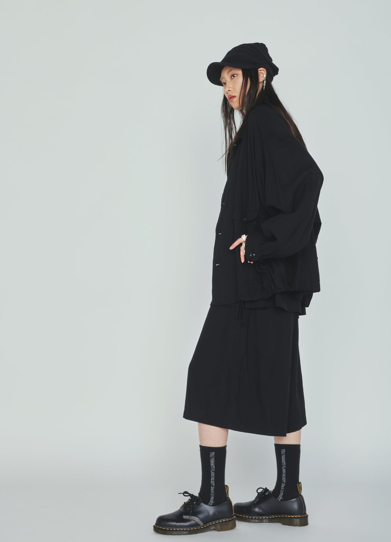 Cotton-Linen Poplin HALF PANTS
