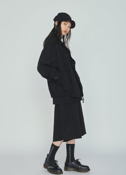 Cotton-Linen Poplin HALF PANTS