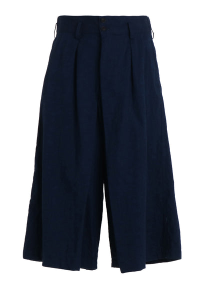 COTTON/LINEN CANVAS SOFRON HAKAMA PANTS