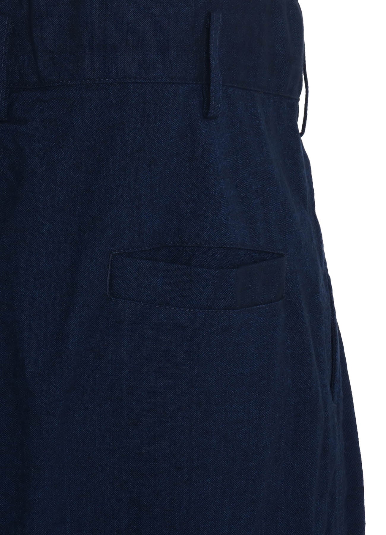 COTTON/LINEN CANVAS SOFRON HAKAMA PANTS