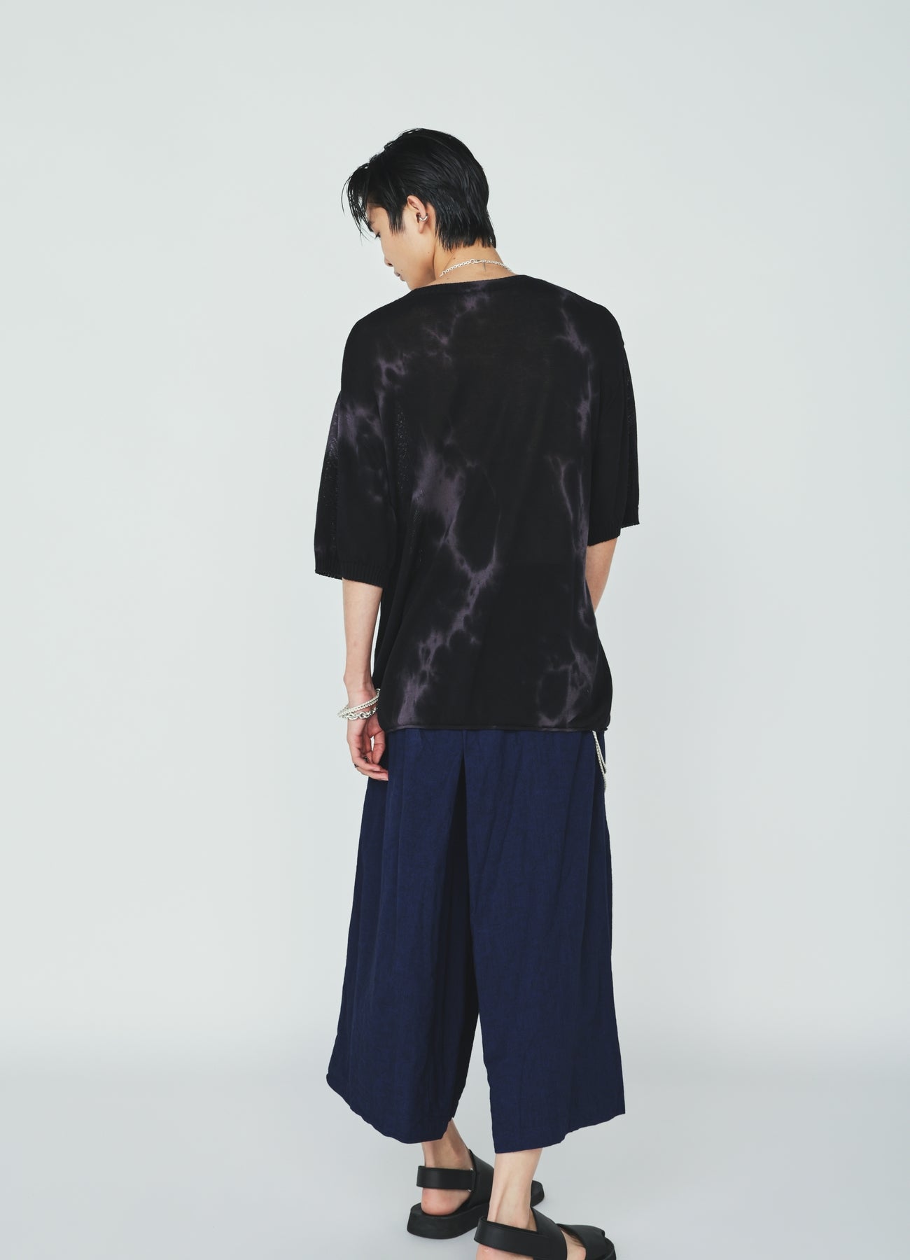 COTTON/LINEN CANVAS SOFRON HAKAMA PANTS