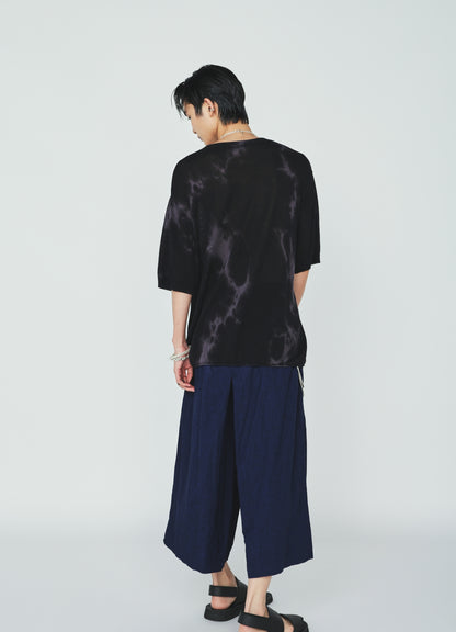 COTTON/LINEN CANVAS SOFRON HAKAMA PANTS