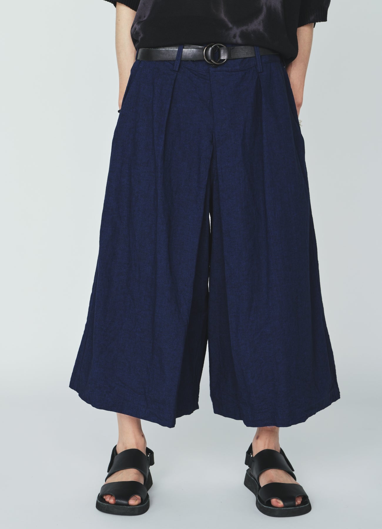 COTTON/LINEN CANVAS SOFRON HAKAMA PANTS – THE SHOP YOHJI YAMAMOTO