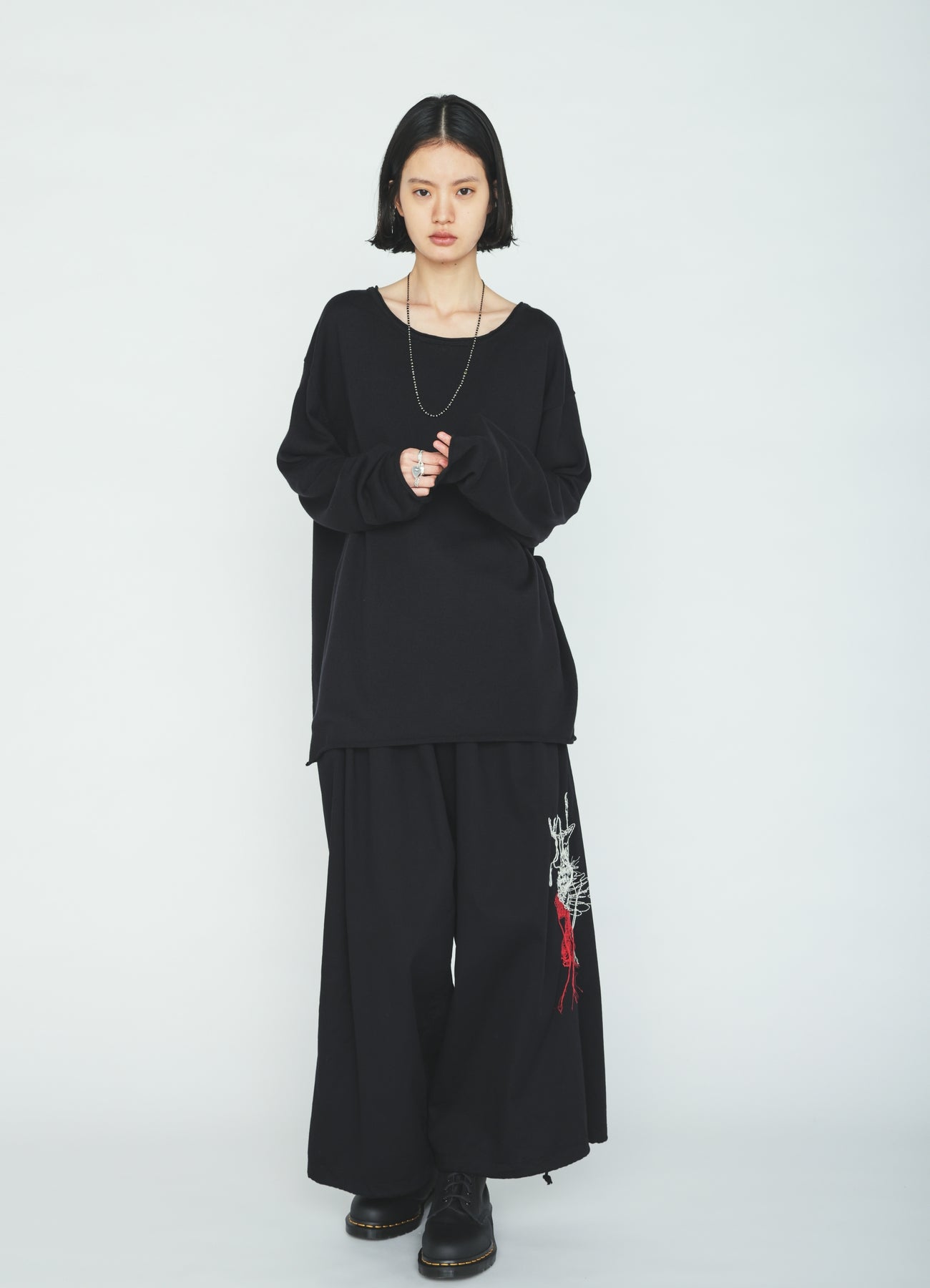 予約完売品 argue COTTON NYLON BALLOON FOODIE COTTON TWILL EMBROIDERY BALLOON PANTS – THE SHOP YOHJI YAMAMOTO