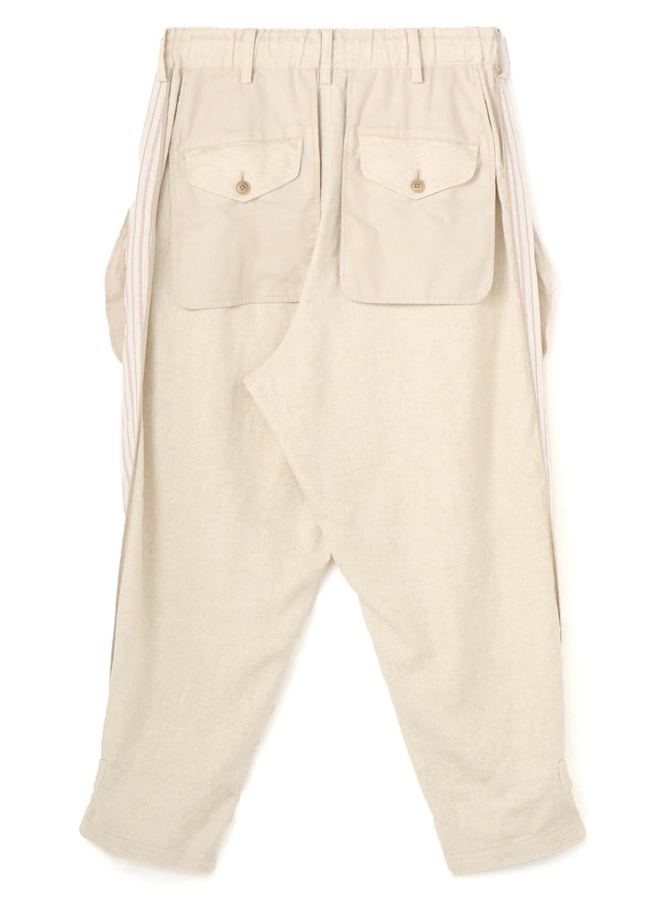 LI/C WASHER TWILL INSIDE OUT PANTS