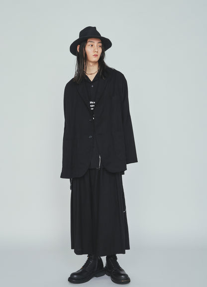 INDIAN KADI SIDEBANDED CULOTTE PANTS