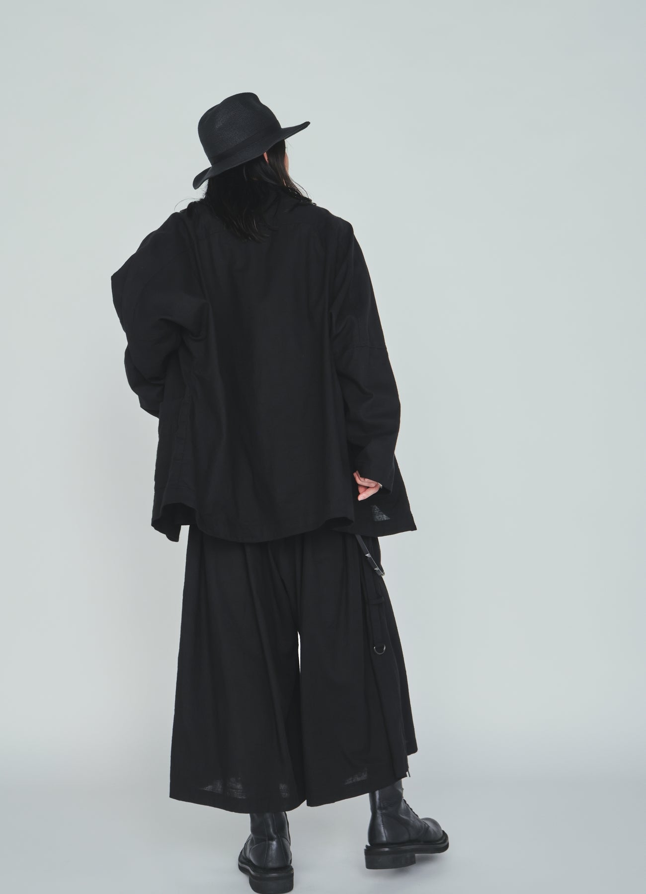 INDIAN KADI SIDEBANDED CULOTTE PANTS