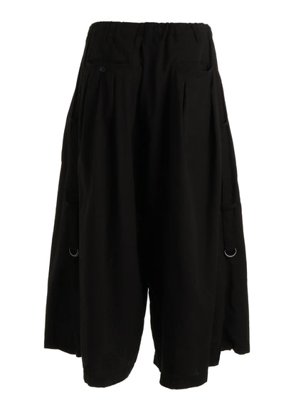 INDIAN KADI SIDEBANDED CULOTTE PANTS