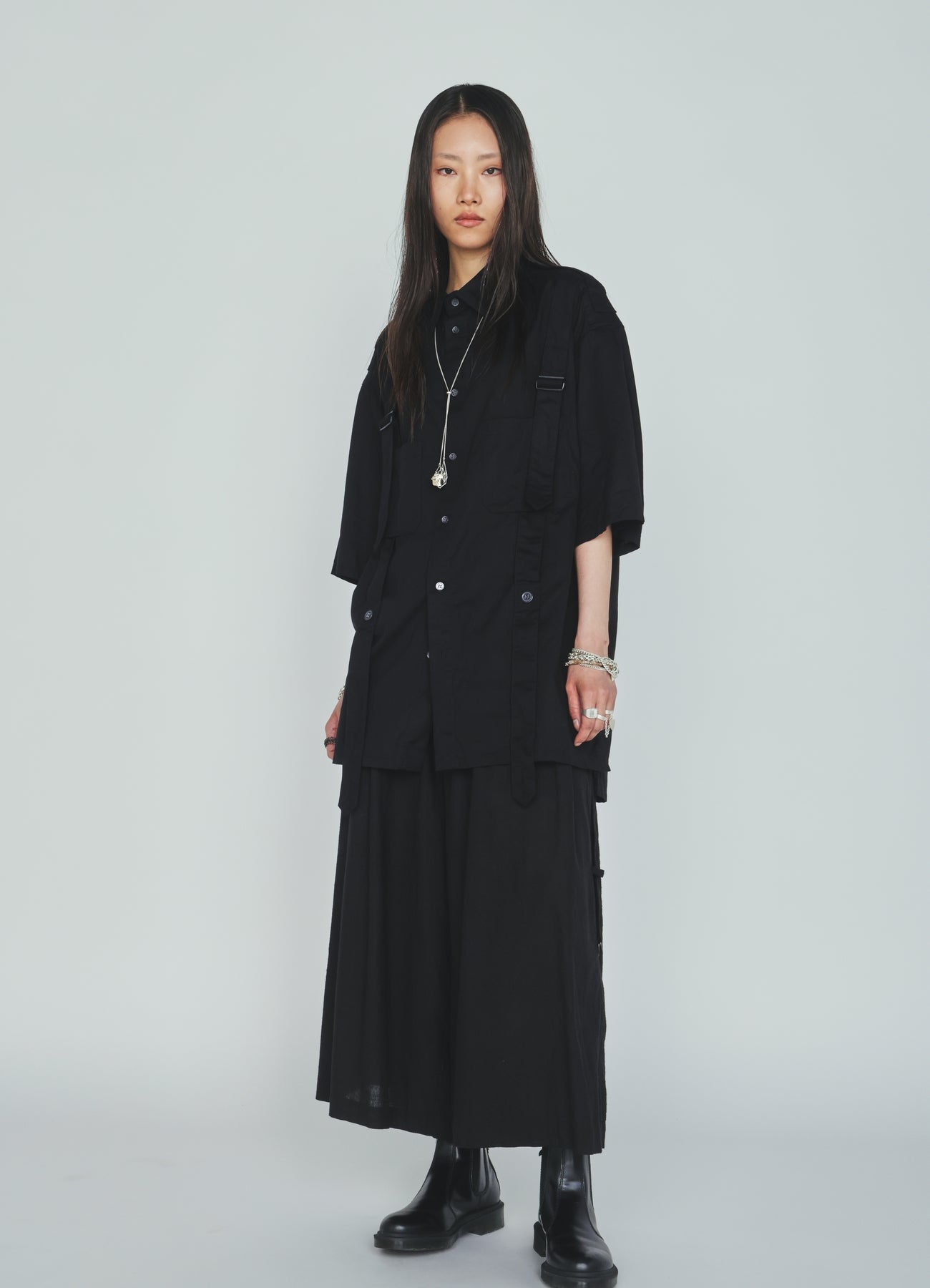 INDIAN KADI SIDEBANDED CULOTTE PANTS – THE SHOP YOHJI YAMAMOTO
