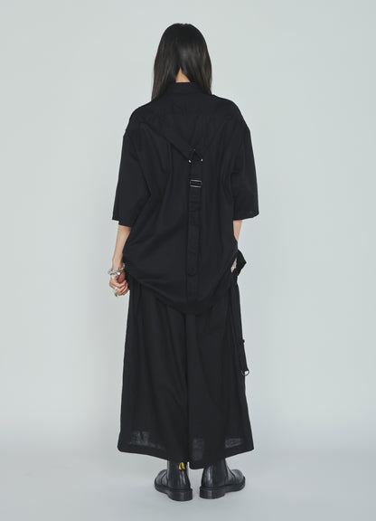 INDIAN KADI SIDEBANDED CULOTTE PANTS