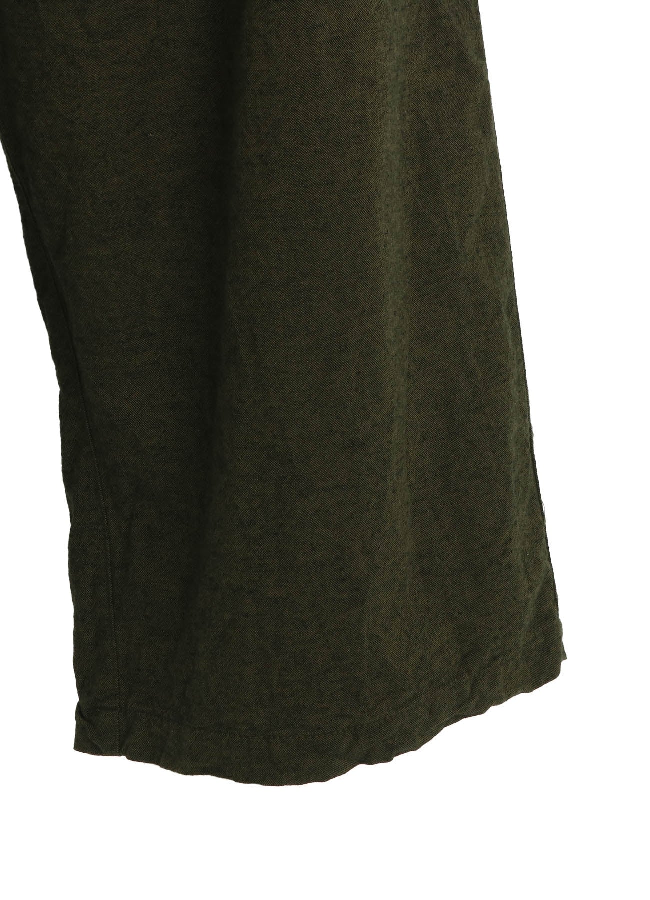 COTTON/LINEN CANVAS SOFRON FOLDABLE POCKET PANTS