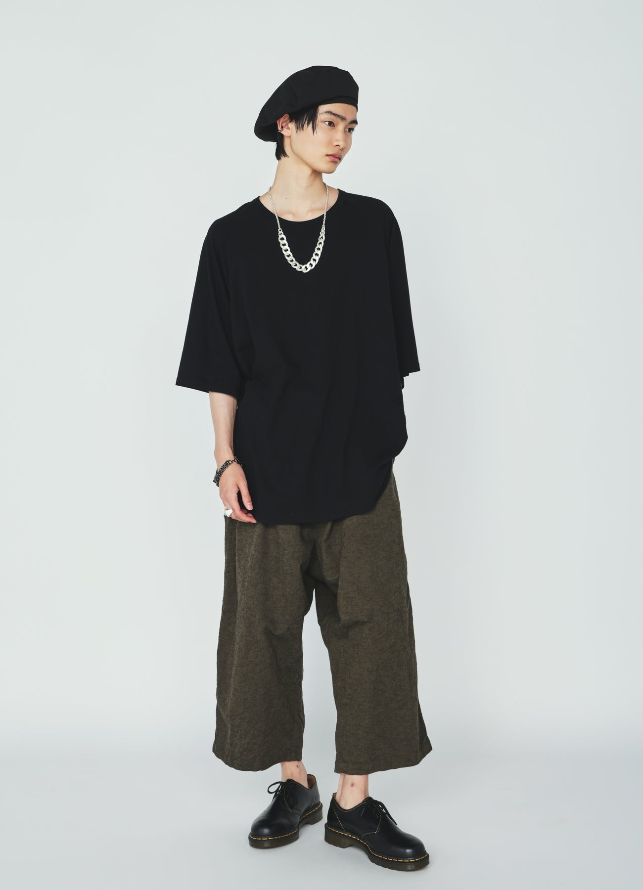 COTTON/LINEN CANVAS SOFRON FOLDABLE POCKET PANTS