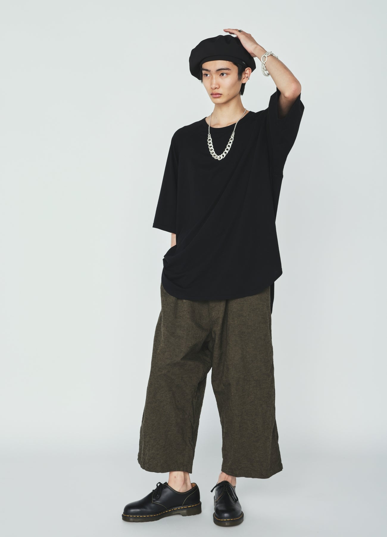 COTTON/LINEN CANVAS SOFRON FOLDABLE POCKET PANTS