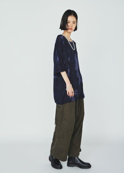COTTON/LINEN CANVAS SOFRON FOLDABLE POCKET PANTS