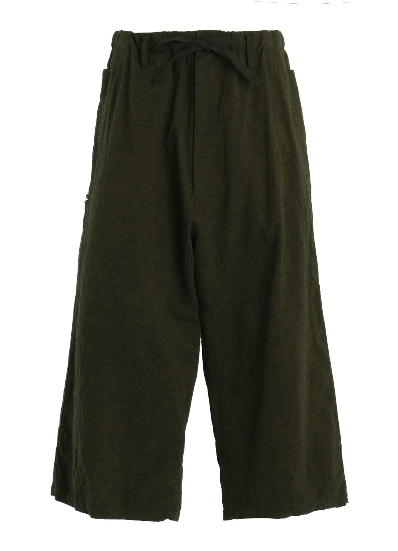 COTTON/LINEN CANVAS SOFRON FOLDABLE POCKET PANTS