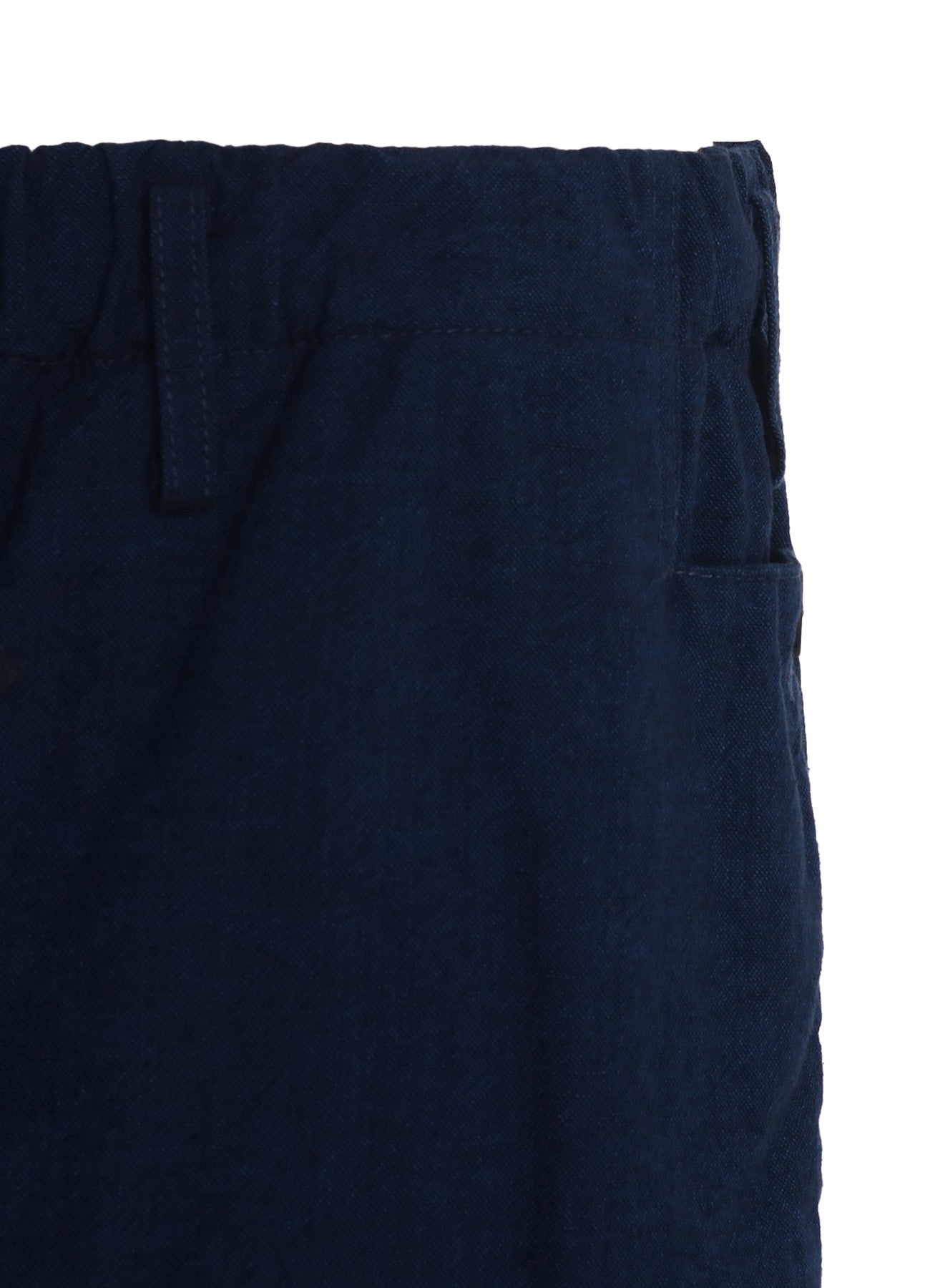 COTTON/LINEN CANVAS SOFRON FOLDABLE POCKET PANTS