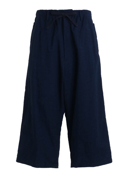 COTTON/LINEN CANVAS SOFRON FOLDABLE POCKET PANTS
