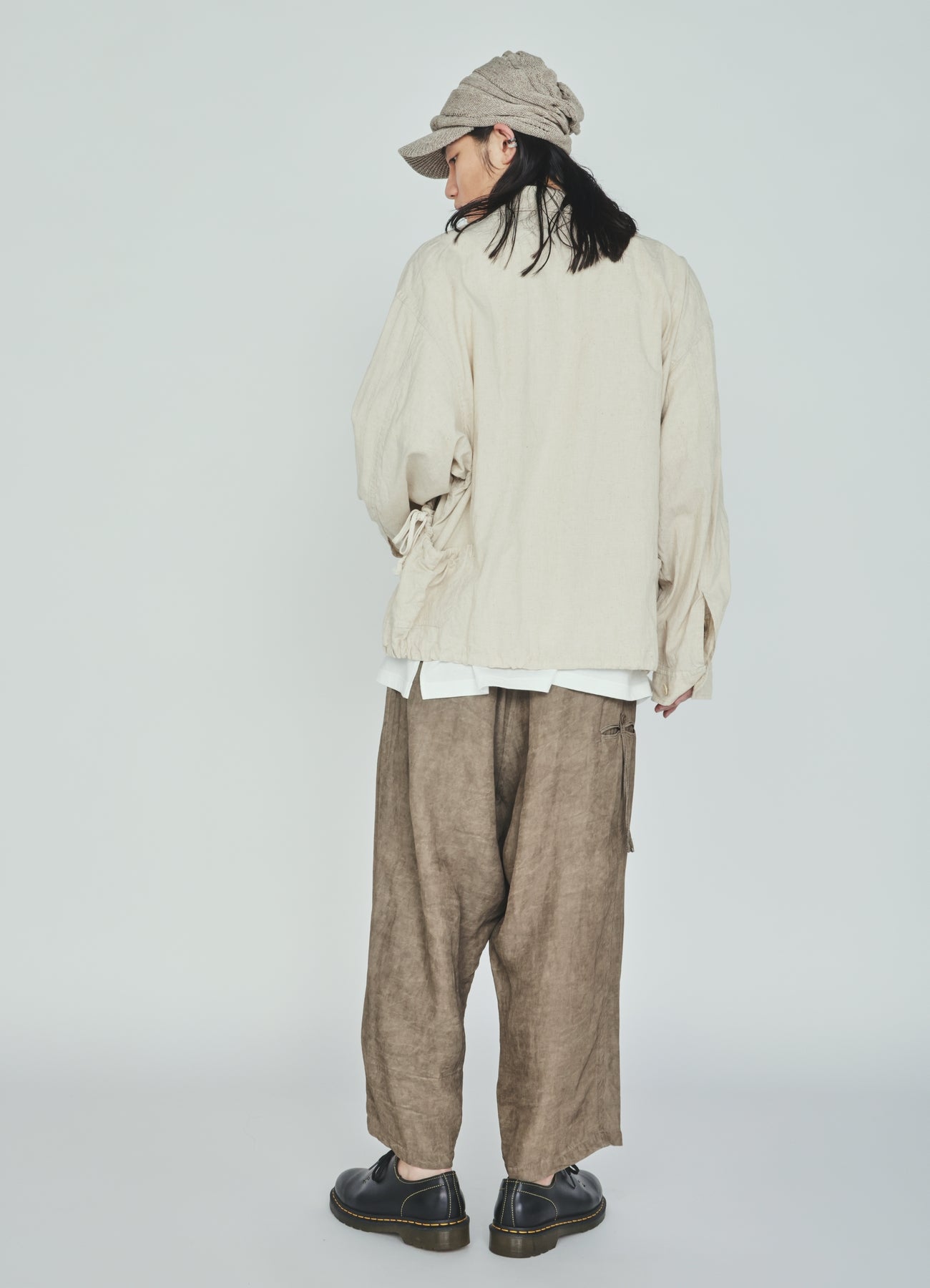 VIS/LI TWILL PIGMENT PRINT FOLDABLE POCKET PANTS