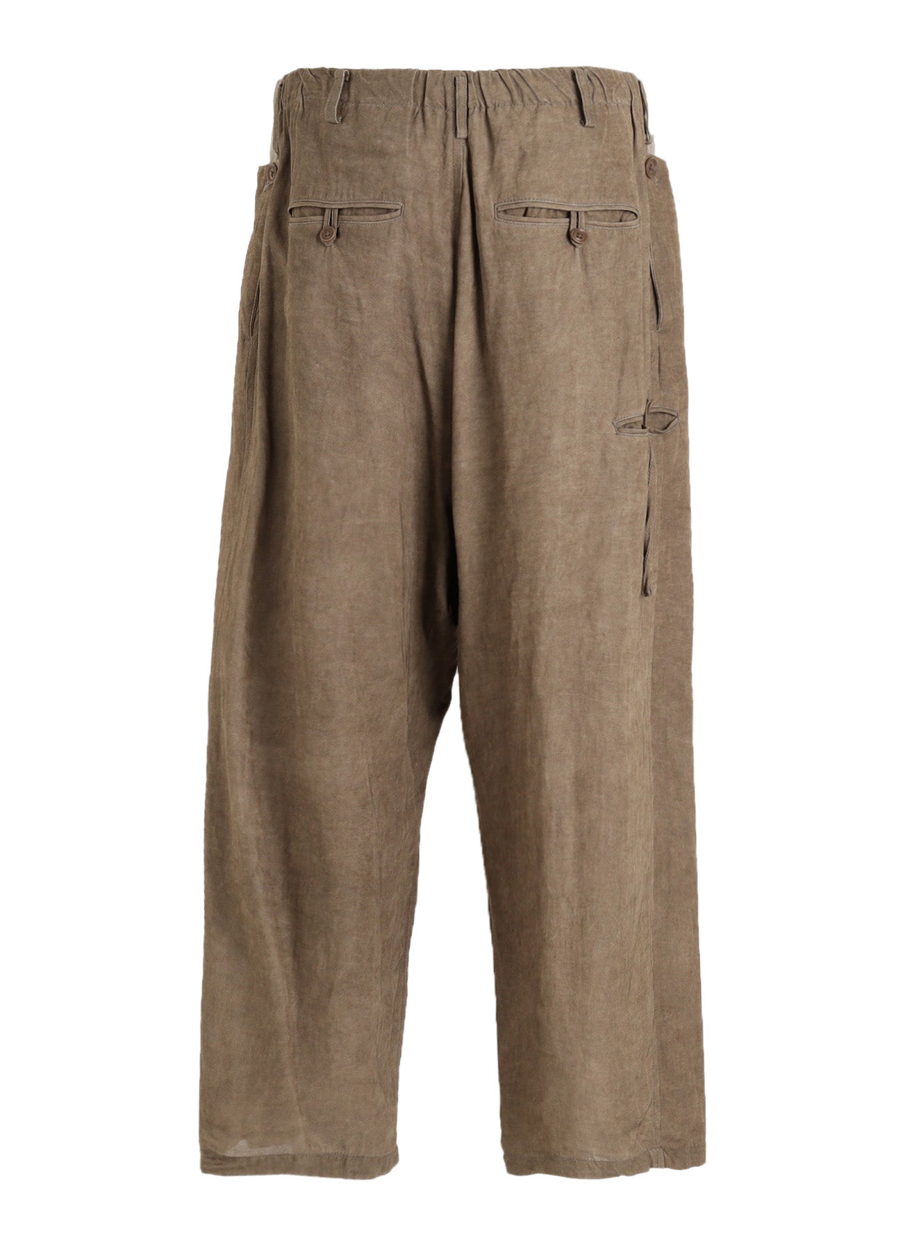 VIS/LI TWILL PIGMENT PRINT FOLDABLE POCKET PANTS