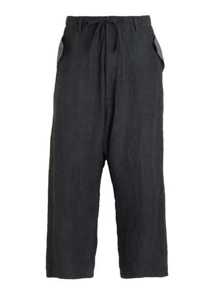 VIS/LI TWILL PIGMENT PRINT FOLDABLE POCKET PANTS
